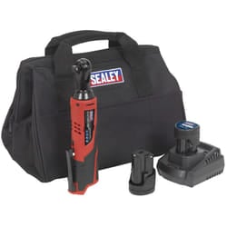 Sealey CP1202KIT Ratchet Wrench Kit 3/8"Sq Drive 12V Li-ion - 2 Batteries