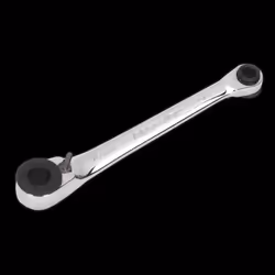 Ratchet Spanner Reversible 1/4&quot;Hex x 10mm Hex