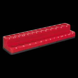 Socket Holder Magnetic 1/4&quot;Sq Drive Capacity 26 Sockets