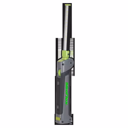 Rechargeable Slim Folding Inspection Light 4W & 1W SMD LED Lithium-ion