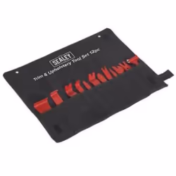 SEALEY RT12KIT Mounting Lever Set 12 System tool bag Nylon
