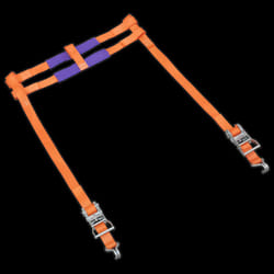 Tie Down - Motorcycle Rear Wheel