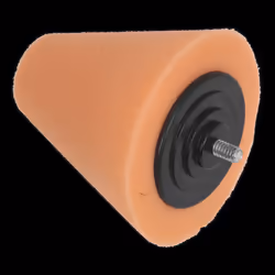 Buffing & Polishing Foam Cone Orange/Firm