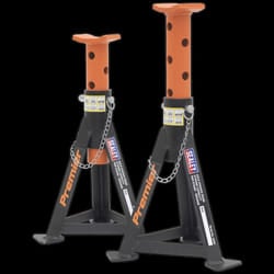 Axle Stands (Pair) 3 Tonne Capacity per Stand - Orange