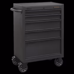 Rollcab 5 Drawer 680mm with Soft Close Drawers
