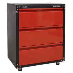 SEALEY - APMS82 Modular 3 Drawer Cabinet with Worktop 665mm