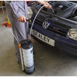 Vacuum Oil & Fluid Extractor Manual 6.5L - Additional view 6