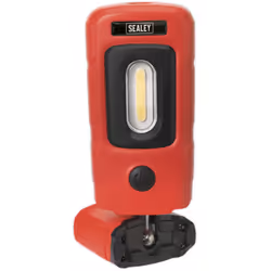 Rechargeable 360&#176; Inspection Light 3W COB & 1W SMD LED Red Lithium-Polymer