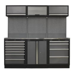 Sealey Superline PRO&reg; Storage System with Stainless Worktop 2m APMSSTACK07SS