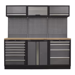 Superline PRO&#174; 2.0m Storage System - Wood Worktop