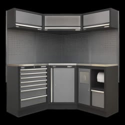 Superline PRO&#174; 1.6m Corner Storage System - Stainless Worktop