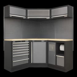Superline PRO&#174; 1.6m Corner Storage System - Wood Worktop