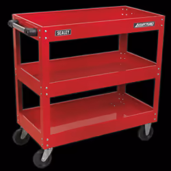 Workshop Trolley 3-Level Heavy-Duty