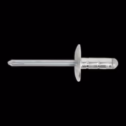 Aluminium Multi-Grip Rivet Large Flange &#216;4.8 x 27mm Pack of 100