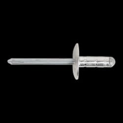 Aluminium Multi-Grip Rivet Large Flange &#216;4.8 x 27mm Pack of 100