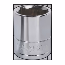 SEALEY - S0663 WallDrive Socket 27mm 1/2"Sq Drive