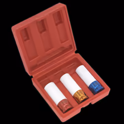 Alloy Wheel Impact Socket Set 3pc 1/2"Sq Drive