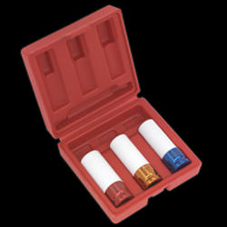 Alloy Wheel Impact Socket Set 3pc 1/2&quot;Sq Drive