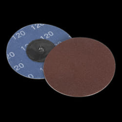 Quick-Change Sanding Disc &#216;75mm 120Grit Pack of 10