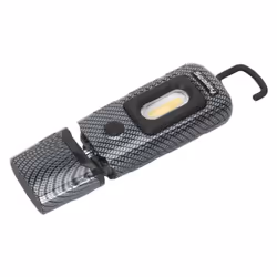 Sealey Rechargeable 360 Inspection Light 3W COB & 1W SMD LED - Carbon Fibre Effect LED3601CF
