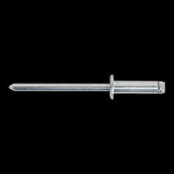 Steel Rivet Standard Flange 4.8 x 16.5mm Pack of 200
