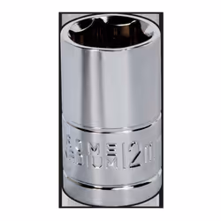 SEALEY - S0579 WallDrive Socket 12mm 3/8"Sq Drive