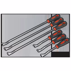 SEALEY - RT06 Trim Clip Tool Set 6pc