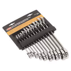 Sealey Siegen Reversible Ratchet Combination Spanner Set 12pc S0840