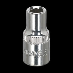 WallDrive&#174; Socket 5.5mm 1/4&quot;Sq Drive Fully Polished