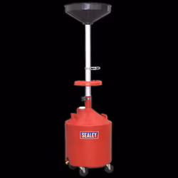 Mobile Oil Drainer 80L - Gravity Discharge