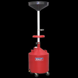 Mobile Oil Drainer 80L - Gravity Discharge
