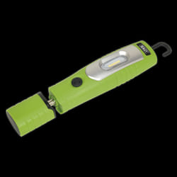 Rechargeable 360&#176; Inspection Lamp 4W & 3W SMD LED Green Lithium-ion