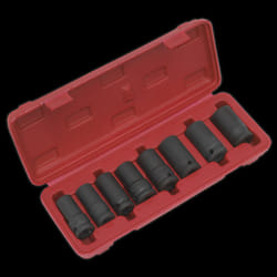 Locking Wheel Nut Removal Set 8pc 1/2&quot;Sq Drive