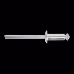 Aluminium Peel Back Rivet Standard Flange 4.8 x 12mm Pack of 200