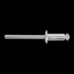 Aluminium Peel Back Rivet Standard Flange 4.8 x 12mm Pack of 200
