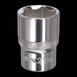WallDrive® Socket 21mm 1/2"Sq Drive Fully Polished