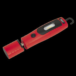 Rechargeable 360&#176; Inspection Light 4W & 3W SMD LED Red Lithium-ion