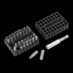 Bit & Magnetic Adaptor Set 33pc