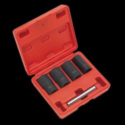 Locking Wheel Nut Removal Set 5pc 1/2&quot;Sq Drive