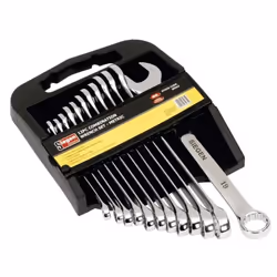 Spanner Set, ring / open ended; SEALEY; 12