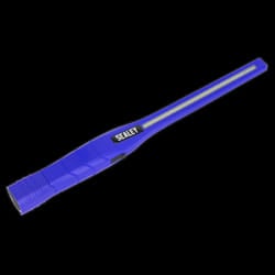 Rechargeable 360&#176; Slim Inspection Light 8W & 1W SMD LED& UV Light Black Lithium-ion
