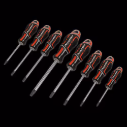 Screwdriver Set 8pc Security TRX-Star* GripMAX® - Red