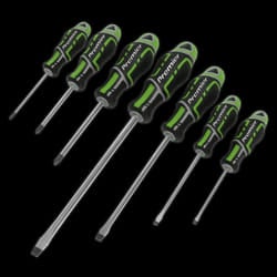 Screwdriver Set 7pc GripMAX&#174; - Hi-Vis Green