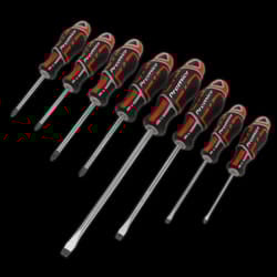 Screwdriver Set 8pc GripMAX&#174; - Red