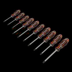 Screwdriver Set 10pc TRX-Star* GripMAX&#174; - Red