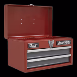 Toolbox 2 Drawer with Ball-Bearing Slides