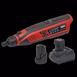 Cordless Rotary Tool & Engraver Kit 49pc 12V SV12 Series - 2 Batteries