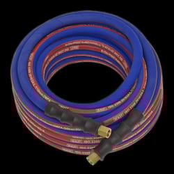 Air Hose 10m x &#216;8mm with 1/4&quot;BSP Unions Extra-Heavy-Duty
