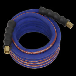 Air Hose 5m x &#216;8mm with 1/4&quot;BSP Unions Extra-Heavy-Duty
