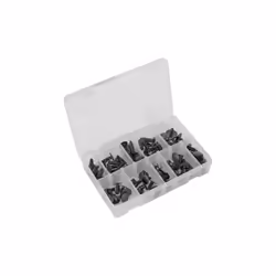 Sealey TCFT100AS Fir Tree Clip Assortment - Pack of 100